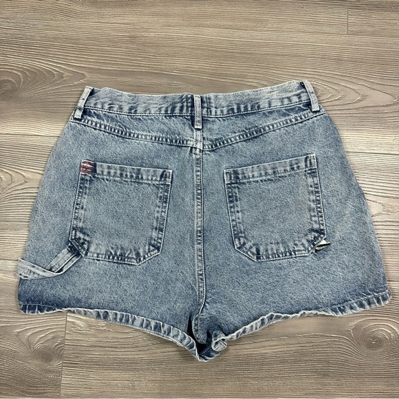 BDG Urban Outfitters Light Wash Denim Carpenter High Rise Shorts Size 29 - Picture 4 of 5